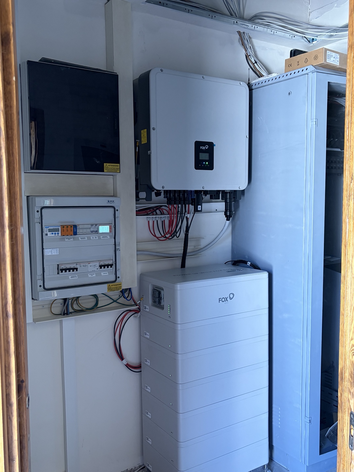 Inverter, quadro elettrico e sistema di accumulo dell’impianto